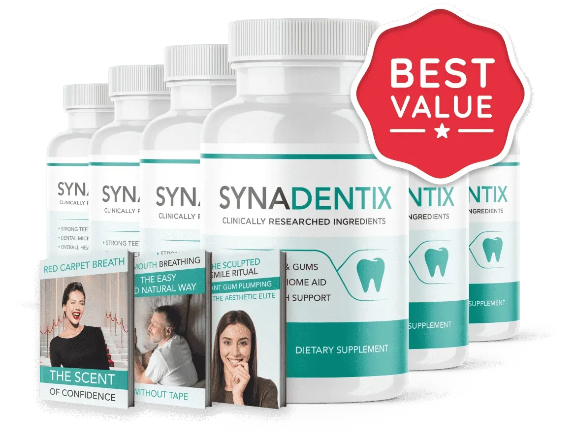 Synadentix supplement six bottle